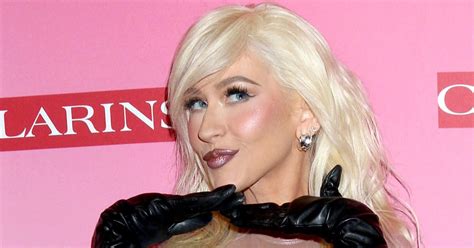 christina aguilera leaked pics|Christina Aguilera sparks fan reaction with striking。